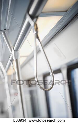 Picture - Handle in bus or subway. Fotosearch