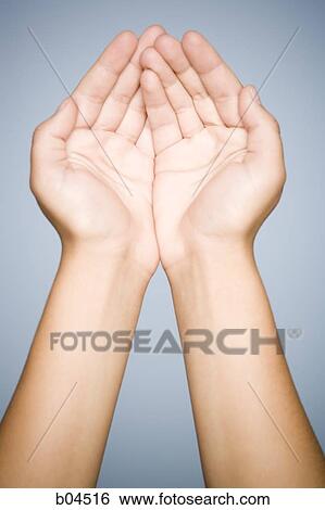 Hands cupped View Large Photo Image Stock Photograph - Hands cupped. Fotosearch