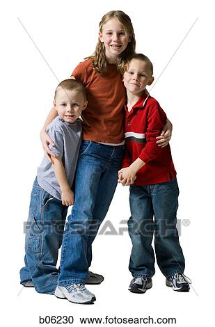 Kids embracing View Large Photo Image Stock Image - Kids embracing. Fotosearch