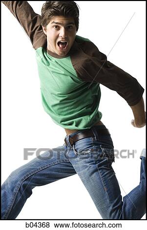 Male dancing View Large Photo Image Stock Photo - Male dancing. Fotosearch