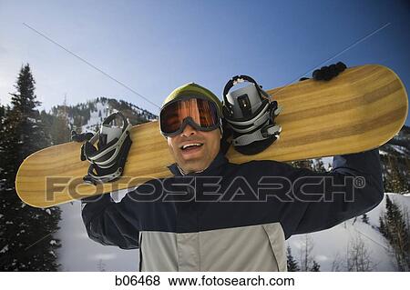 Male snowboarder View Large Photo Image Stock Photo - Male snowboarder. Fotosearch