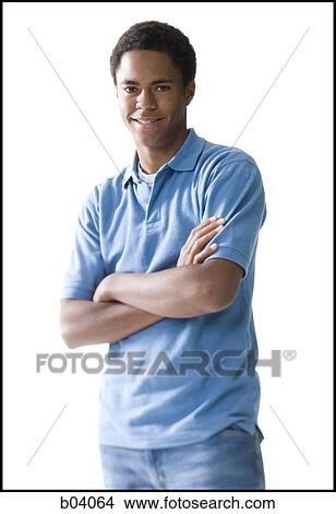 Picture - Male standing. Fotosearch