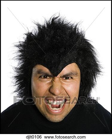 Man dressed as werewolf View Large Photo Image Stock Photograph - Man dressed as werewolf. Fotosearch