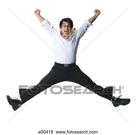 Man jumping View Large Photo Image Stock Photo - Man jumping. Fotosearch
