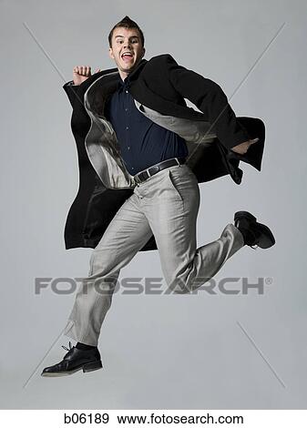 Man jumping View Large Photo Image Stock Photo - Man jumping. Fotosearch
