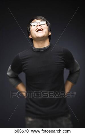 Man laughing View Large Photo Image Stock Image - Man laughing. Fotosearch