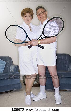 Mature tennis players View Large Photo Image Stock Image - Mature tennis players. Fotosearch