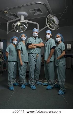 Medical personnel in operating room View Large Photo Image Stock Image - Medical personnel in operating room. Fotosearch