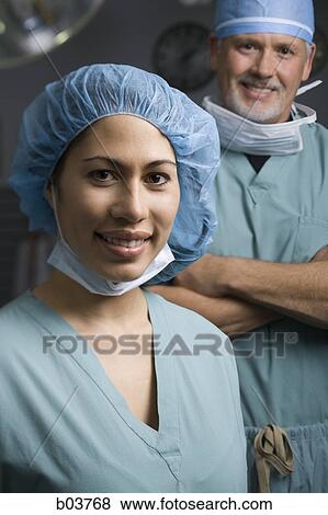 Medical personnel in surgery View Large Photo Image Stock Photo - Medical personnel in surgery. Fotosearch