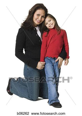 Stock Image - Mother and daughter. Fotosearch