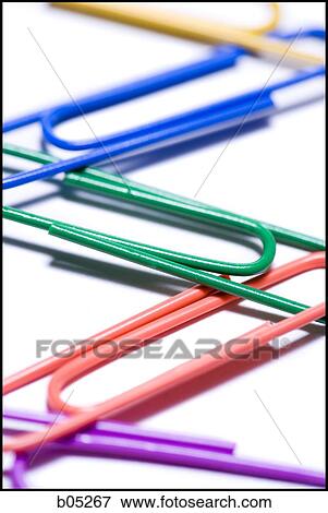 Multi coloured paperclips attached View Large Photo Image Stock Photo - Multi coloured paperclips attached. Fotosearch