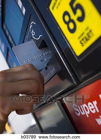 Pay by credit card gas pump View Large Photo Image Stock Photo - Pay by credit card gas pump. Fotosearch