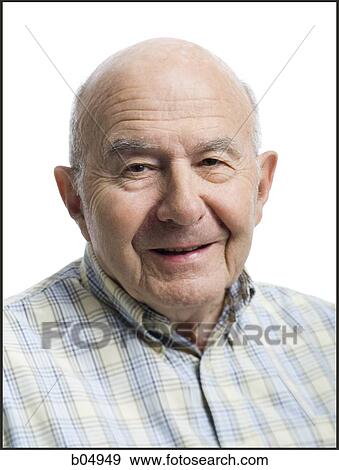 Portrait of an elderly man View Large Photo Image Stock Photo - Portrait of an elderly man. Fotosearch