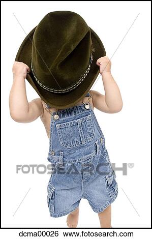 Portrait of child with hat View Large Photo Image Stock Photograph - Portrait of child with hat. Fotosearch