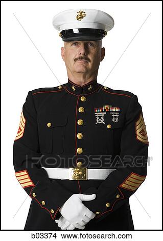 Portrait of military man View Large Photo Image Picture - Portrait of military man. Fotosearch