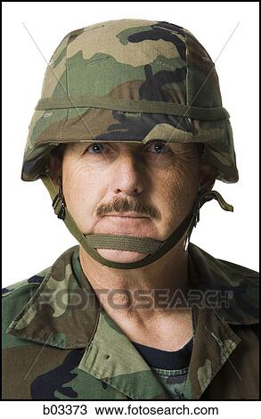 Portrait of military man View Large Photo Image Stock Image - Portrait of military man. Fotosearch