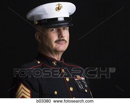 Portrait of military man View Large Photo Image Stock Image - Portrait of military man. Fotosearch