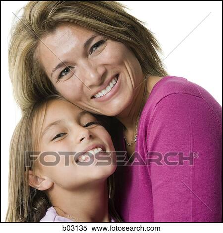 Portrait of mother and daughter View Large Photo Image Stock Photography - Portrait of mother and daughter. Fotosearch