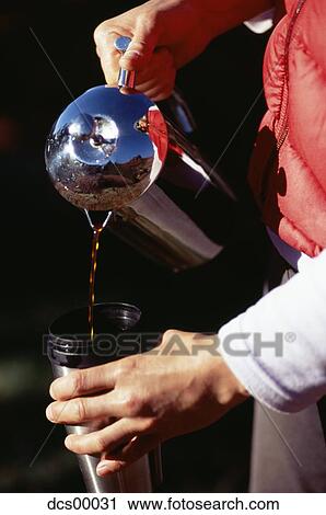 Pouring coffee View Large Photo Image Stock Image - Pouring coffee. Fotosearch