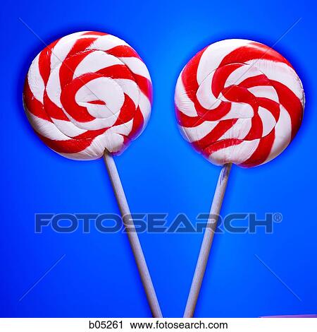 Red and white lollipops View Large Photo Image Stock Image - Red and white lollipops. Fotosearch