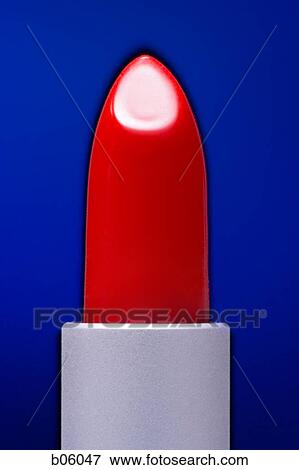 Red lipstick View Large Photo Image Stock Photo - Red lipstick. Fotosearch