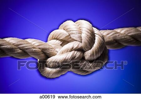 Rope with knot View Large Photo Image Stock Photo - Rope with knot. Fotosearch
