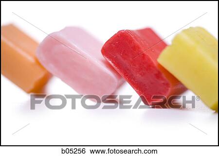 Stock Photograph - Row of candy. Fotosearch