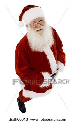 Santa Claus standing View Large Photo Image Stock Image - Santa Claus standing. Fotosearch