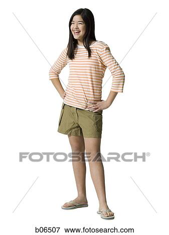 Teenage girl laughing View Large Photo Image Stock Photo - Teenage girl laughing. Fotosearch