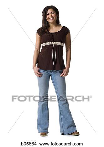 Teenage girl smiling View Large Photo Image Picture - Teenage girl smiling. Fotosearch