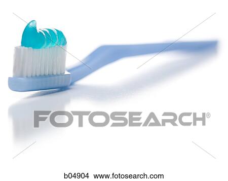 Toothbrush with toothpaste View Large Photo Image Picture - Toothbrush with toothpaste. Fotosearch