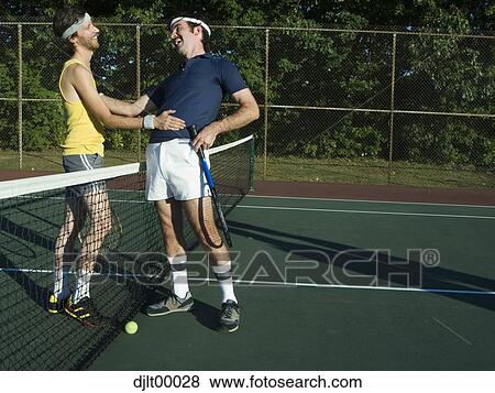 Stock Photo - Two men laughing. Fotosearch