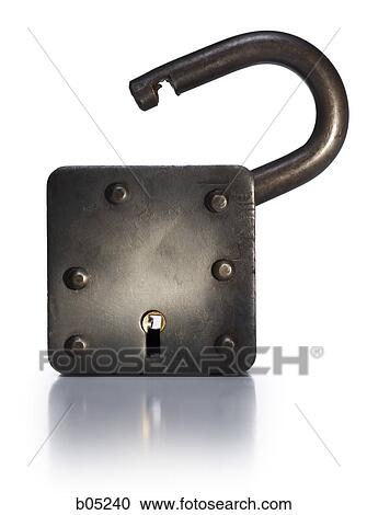 Unlocked padlock View Large Photo Image Stock Image - Unlocked padlock. Fotosearch
