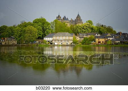 Village by river View Large Photo Image Stock Image - Village by river. Fotosearch