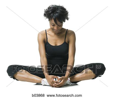 Woman doing yoga View Large Photo Image Stock Photo - Woman doing yoga. Fotosearch