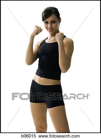 Woman flexing View Large Photo Image Stock Photography - Woman flexing. Fotosearch