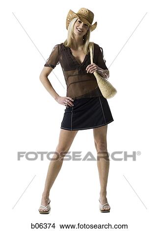 Picture - Woman in beachwear. Fotosearch