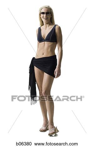 Woman in beachwear View Large Photo Image Stock Image - Woman in beachwear. Fotosearch