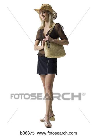 Stock Photography - Woman in beachwear. Fotosearch