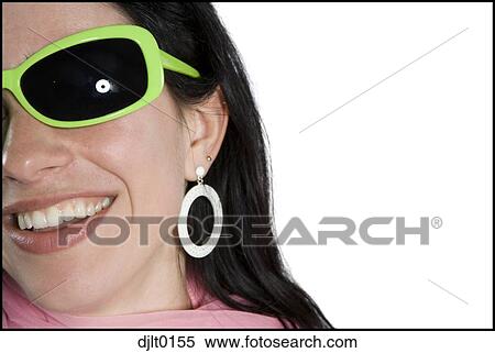 Stock Photography - Woman in sunglasses. Fotosearch