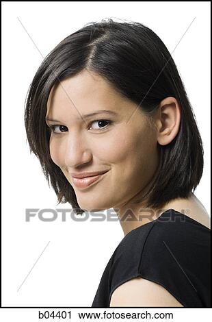 Stock Image - Woman posing. Fotosearch