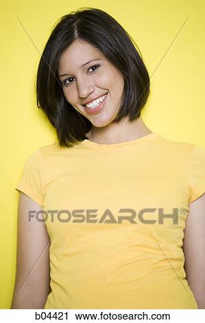 Stock Image - Woman posing. Fotosearch