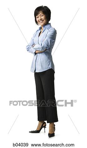 Stock Photo - Woman posing. Fotosearch