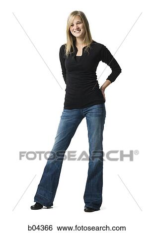 Woman posing View Large Photo Image Stock Photograph - Woman posing. Fotosearch