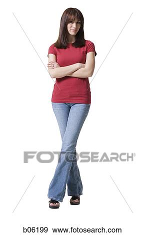 Woman smiling View Large Photo Image Stock Photo - Woman smiling. Fotosearch