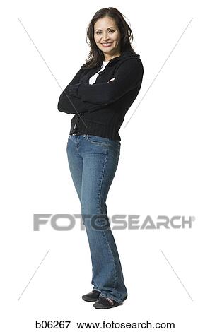 Woman smiling View Large Photo Image Stock Photo - Woman smiling. Fotosearch