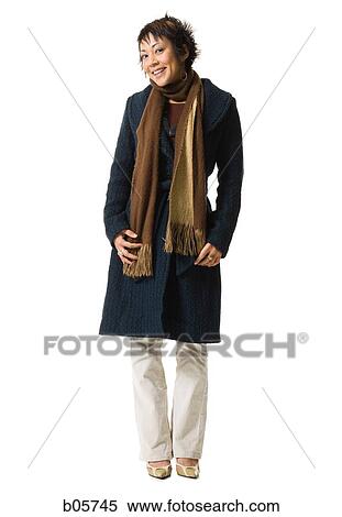 Stock Photography - Woman smiling. Fotosearch