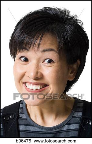 Woman smiling View Large Photo Image Stock Photography - Woman smiling. Fotosearch
