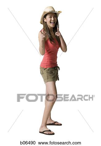 Young adult woman with cowboy hat View Large Photo Image Stock Image - Young adult woman with cowboy hat. Fotosearch