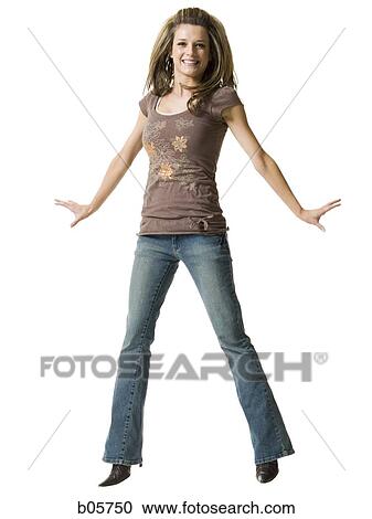 Young woman smiling View Large Photo Image Stock Image - Young woman smiling. Fotosearch